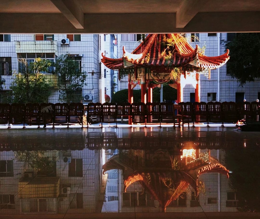 河池高中校园